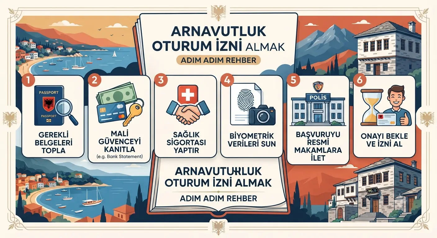Arnavutluk Oturum İzni Almak